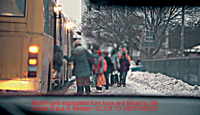 Muslim girls segregated